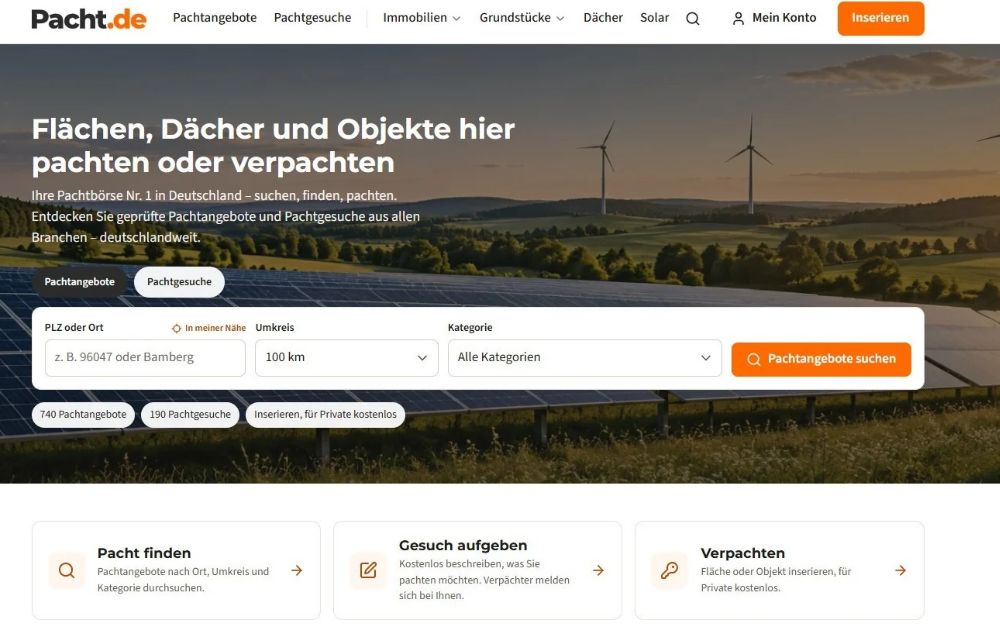 Pacht.de und 4 weitere Wege, mit ungenutzten Grundstücken Geld zu verdienen
